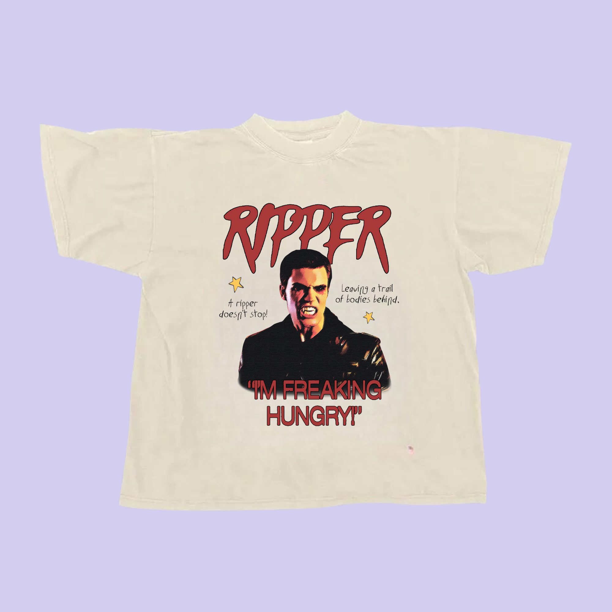 The Ripper Tee – Letters and Lucy