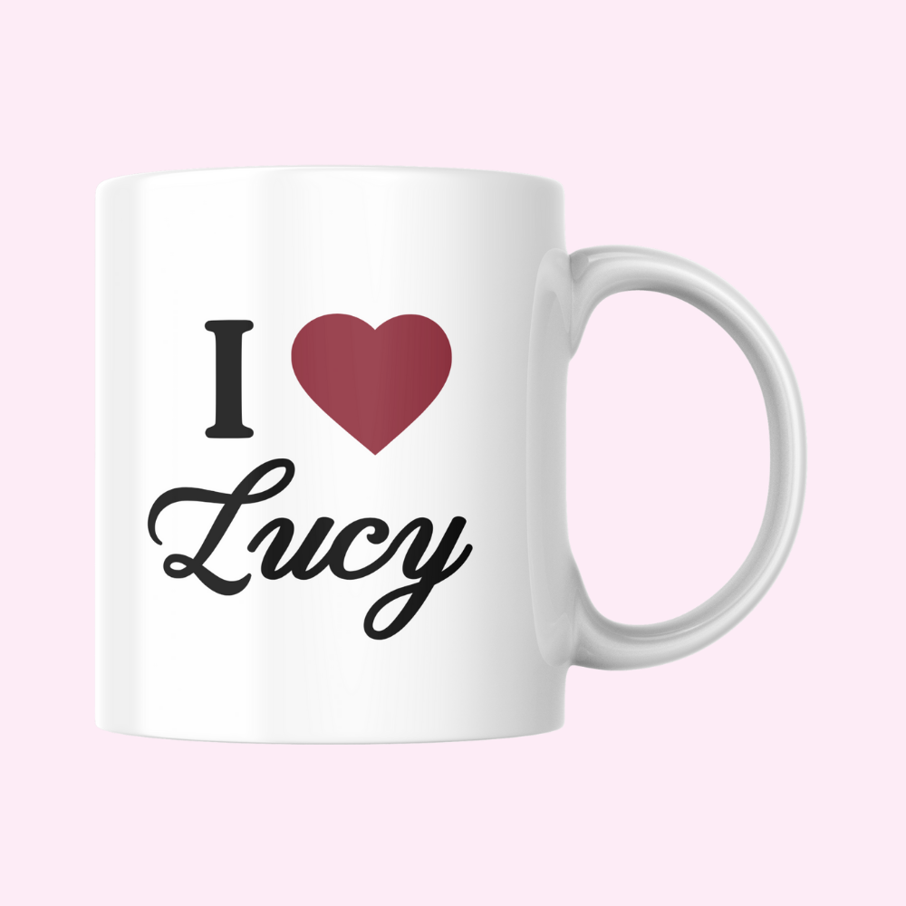 I <3 Lucy Mug