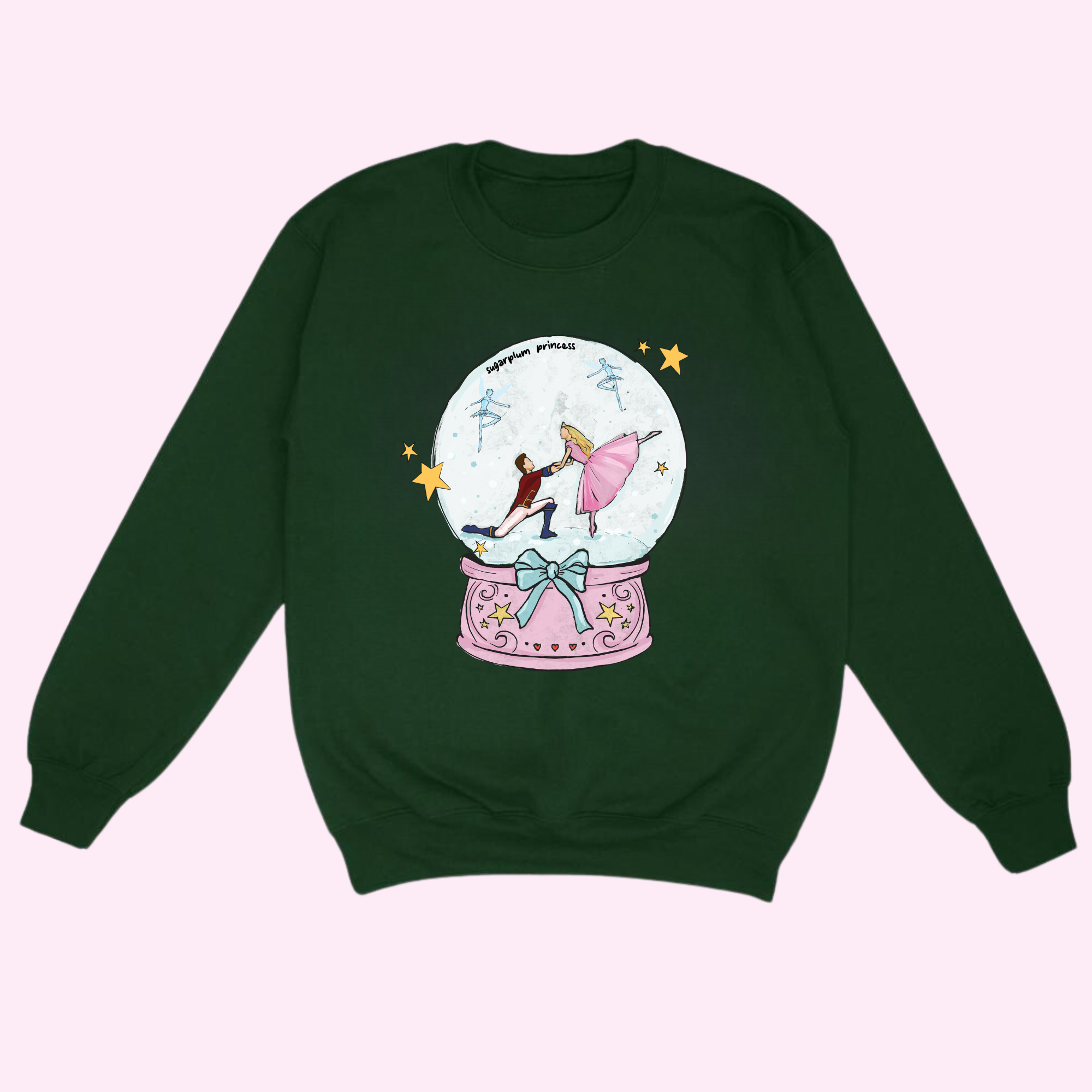 Sugarplum Princess Christmas Sweatshirt
