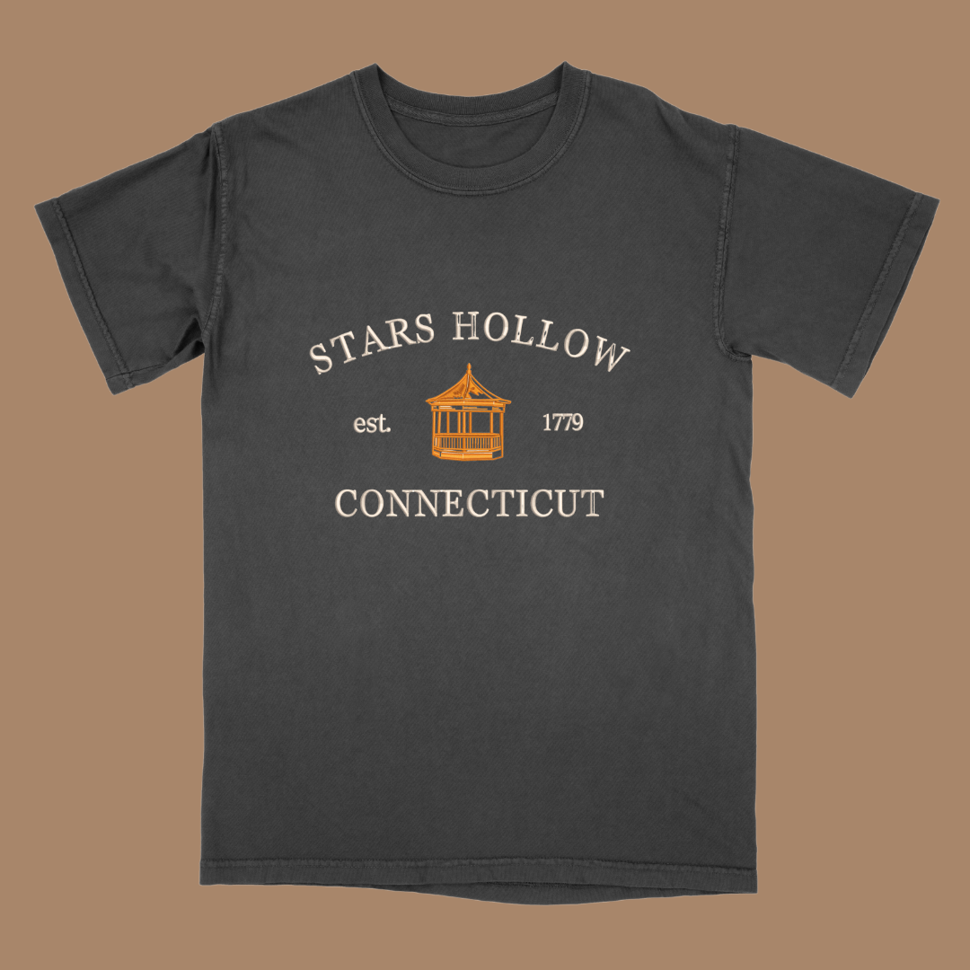 Embroidered Stars Hollow Gilmore Girls Tee