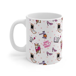 Legally Blonde Patterned Mug