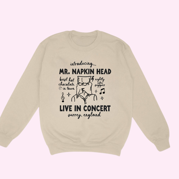 Mr. Napkin Head *The Holiday* Sweatshirt