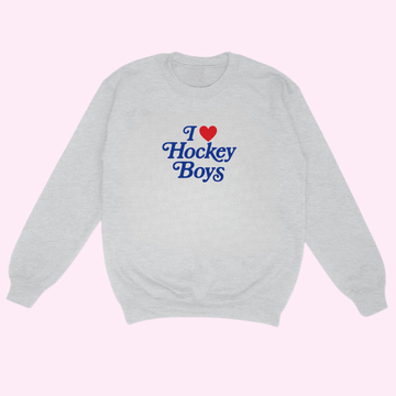 I <3 Hockey Boys *Off Campus* Sweatshirt