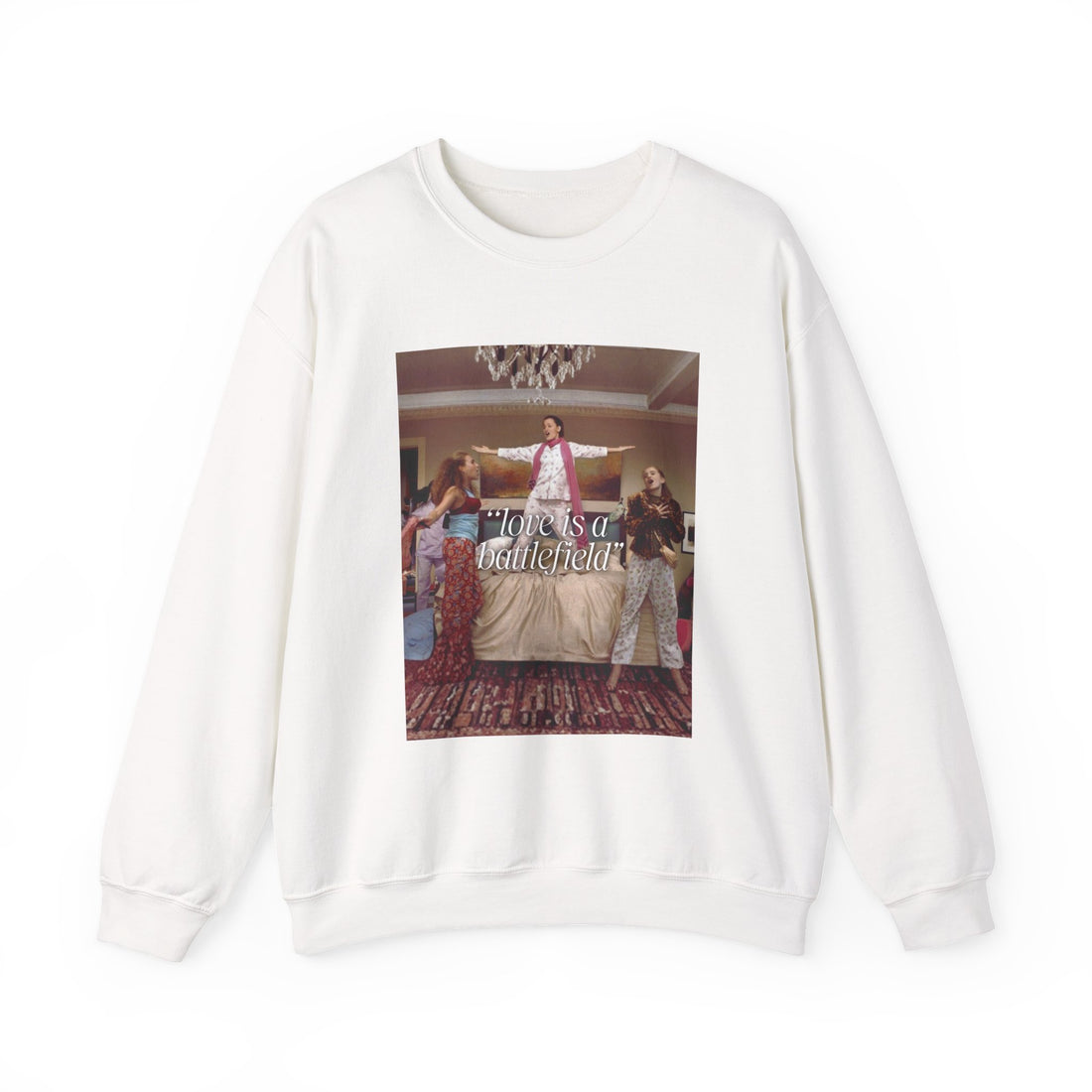 Love is a Battlefield *13 Going on 30* Sweatshirt