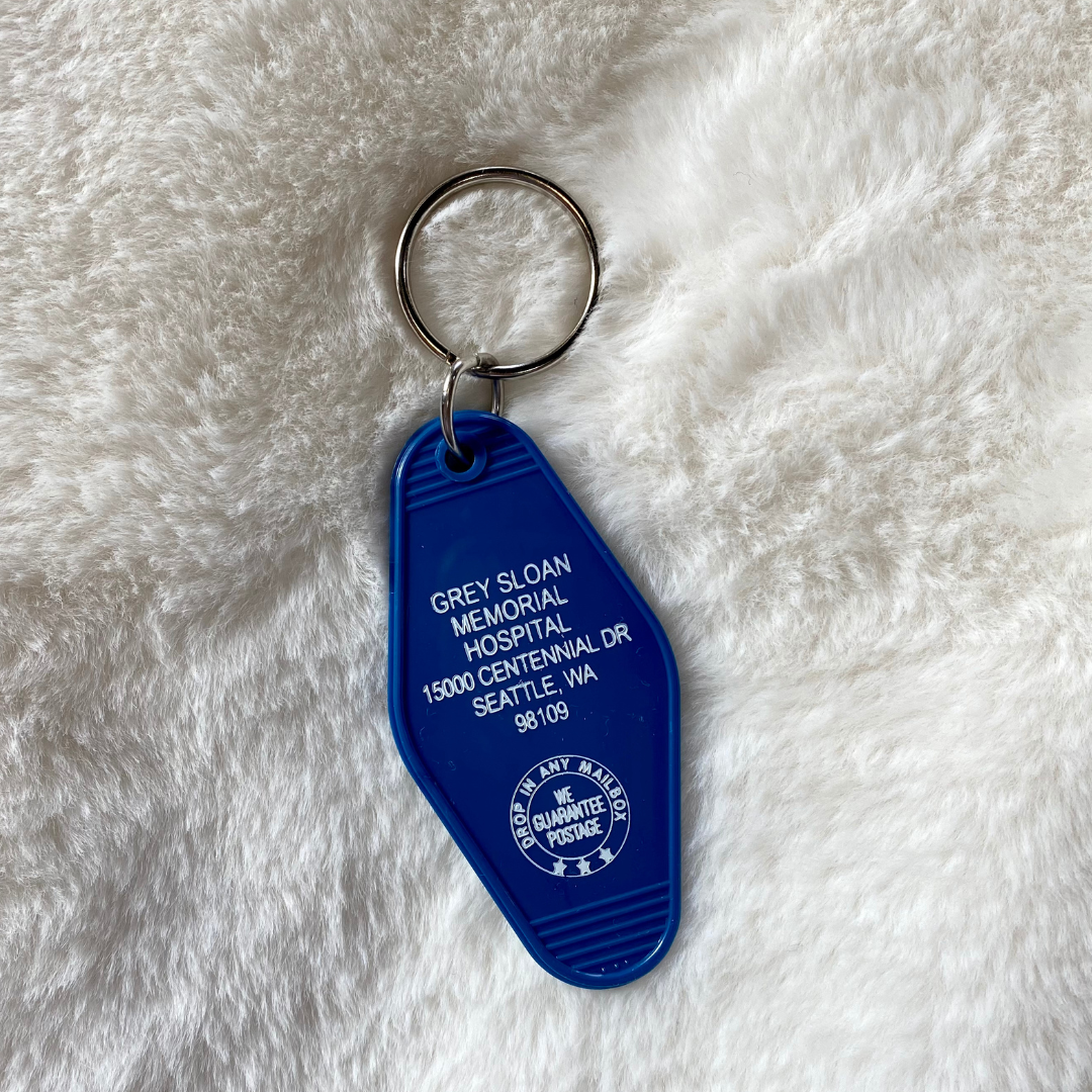 Grey Sloan Memorial Keychain