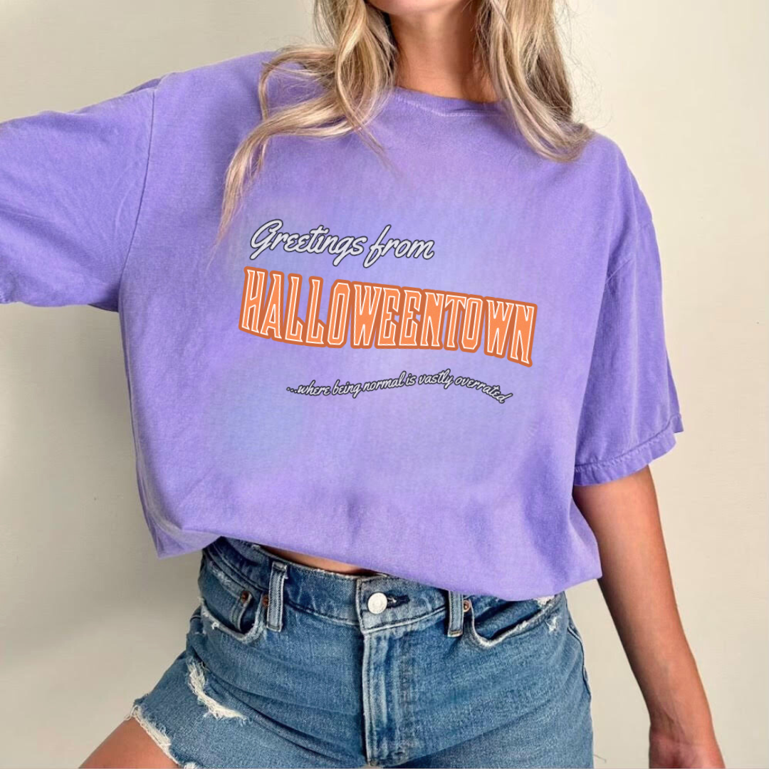 Greetings *Halloweentown* Tee