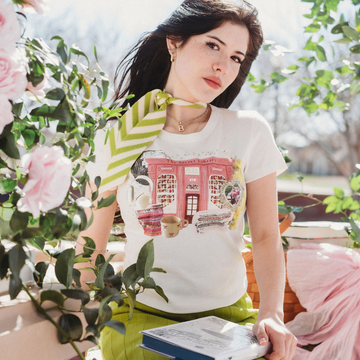 Bookish Collage Tee