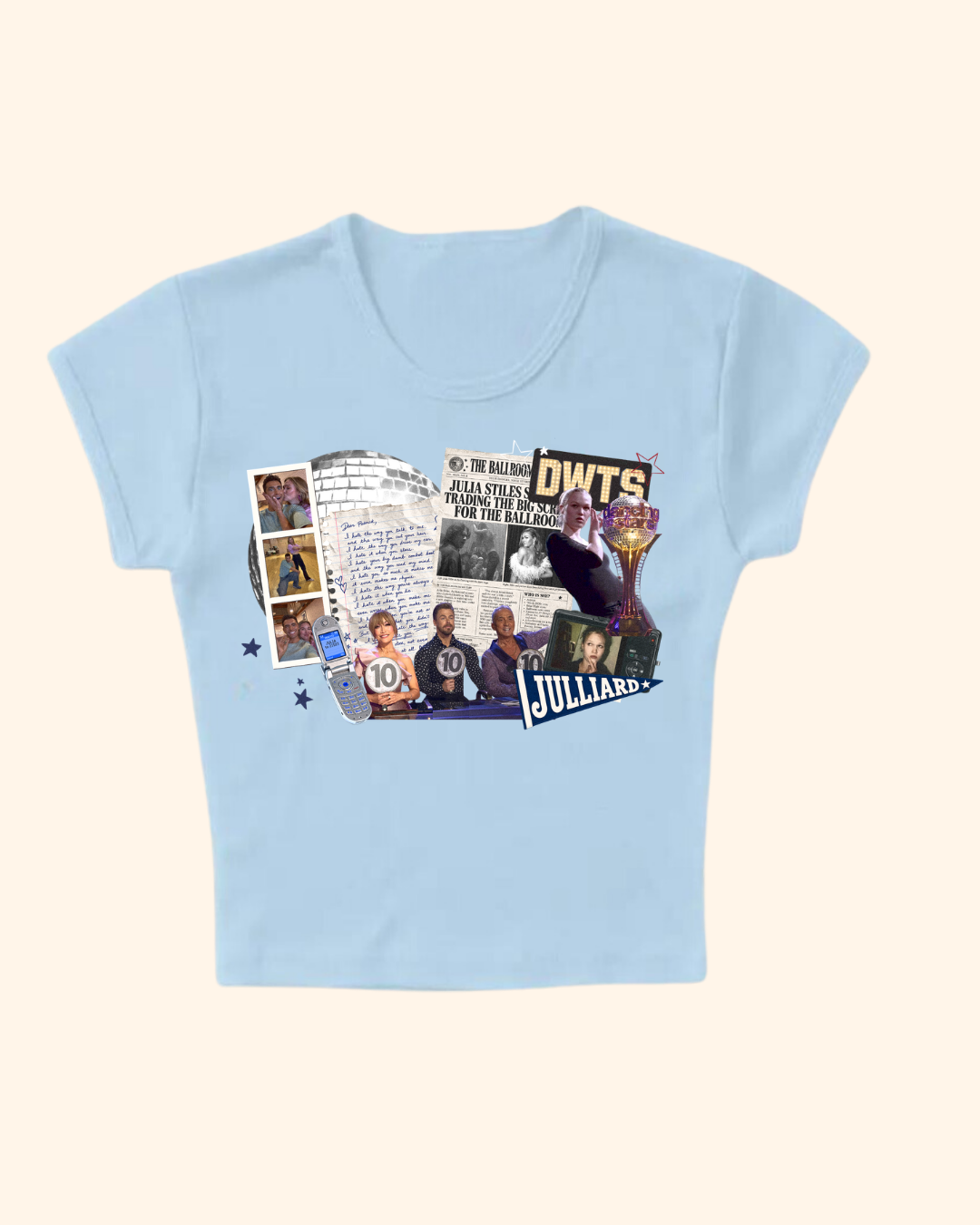 Julia Stiles DWTS Tee