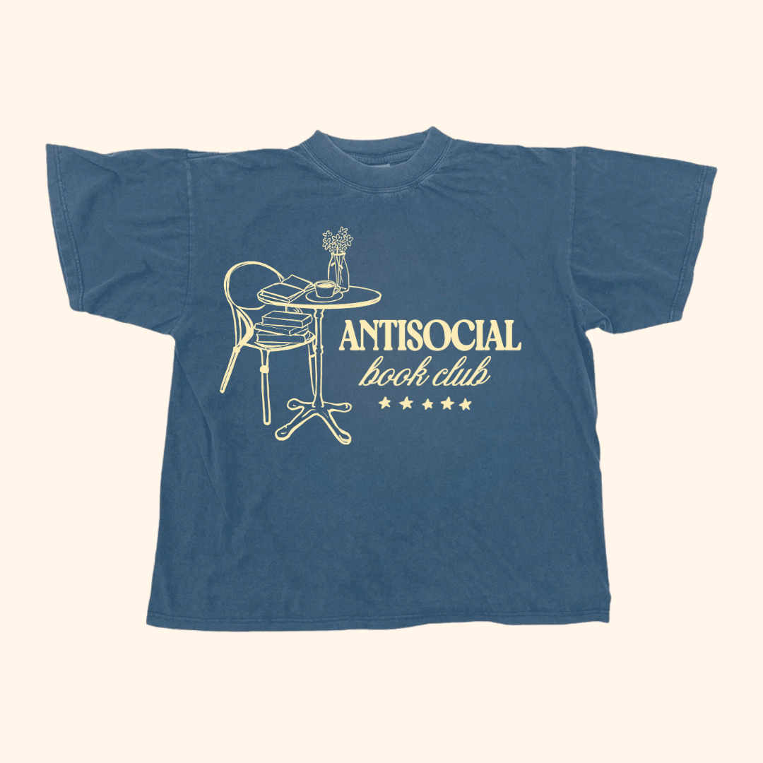 Antisocial Book Club Tee