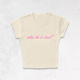 *CHOOSE YOUR ROM COM QUOTE* Baby Tee