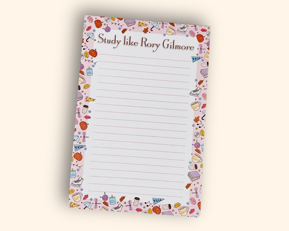 Study Like Rory *Gilmore Girls* Notepad