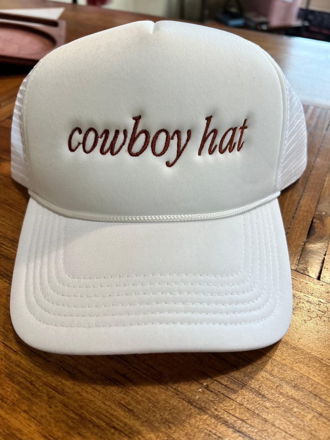 Cowboy Hat Trucker Hat