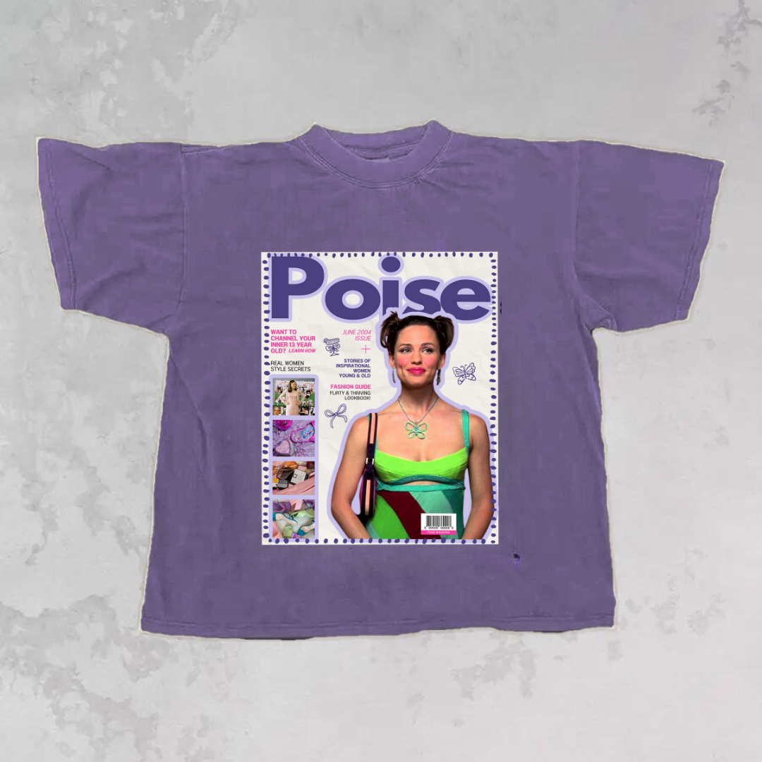 Poise Magazine *13 going on 30* Tee – Letters and Lucy