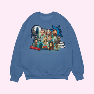 The Boys Collage Sweatshirt