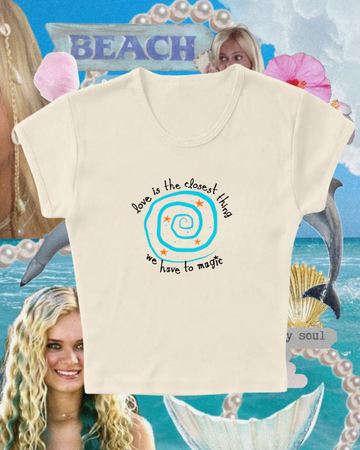 Love is the closest thing we have to magic *Aquamarine* Tee