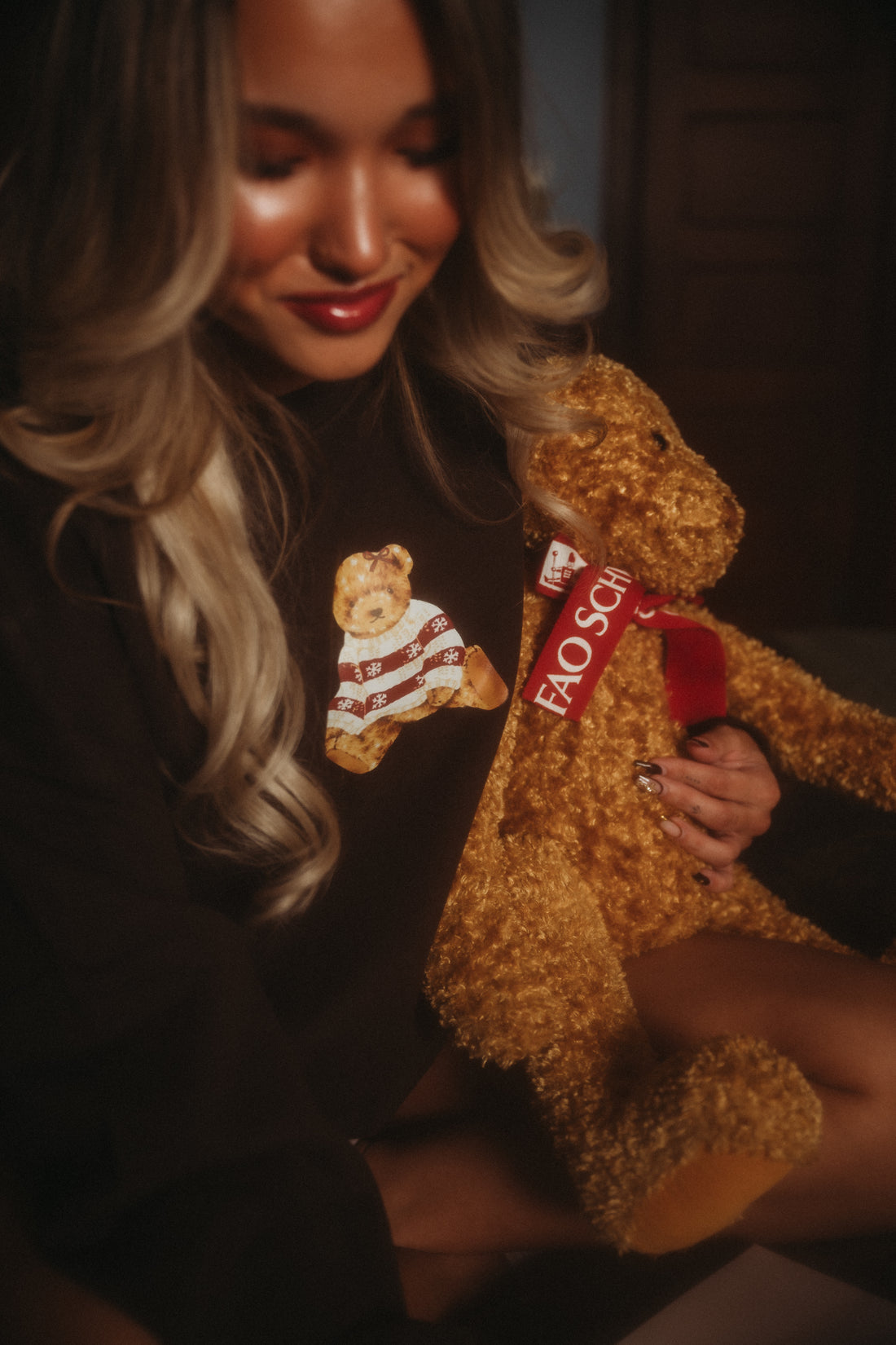 Teddy Bear Christmas Sweatshirt