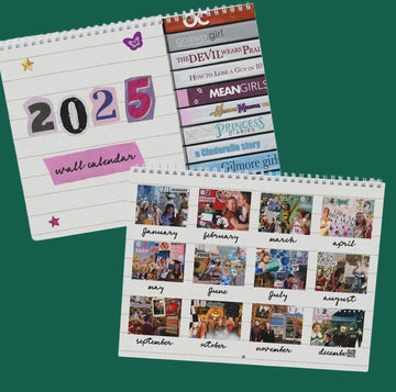 2025 Letters + Lucy Wall Calendar