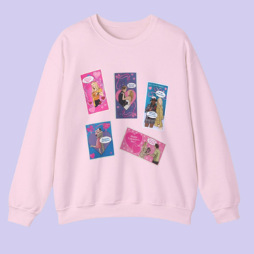 Be my Valentine Rom Com Sweatshirt