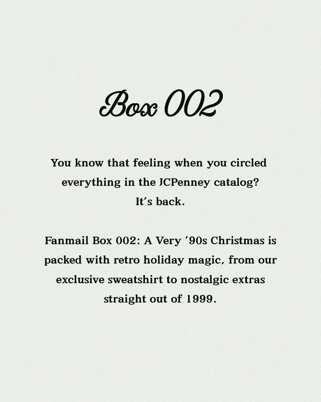 FANMAIL SUBSCRIPTION: sign up ends nov 8!