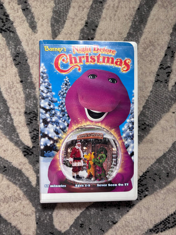 Barney's Night Before Christmas VHS 1999 | Holiday
