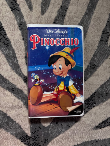 Walt Disney Masterpiece Pinocchio VHS 1993