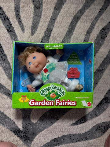 2000 Cabbage Patch Kids Garden Fairies Golden Holiday Doll NIB Exclusive | Aileen Sherry