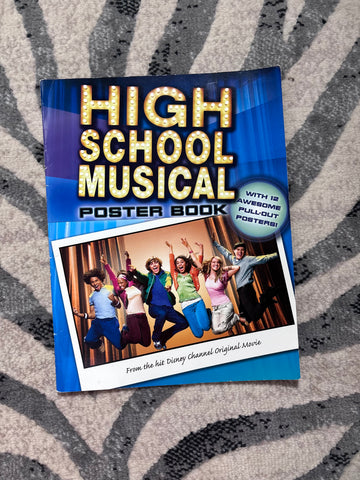 2007 High School Musical Poster Book | Zac Efron