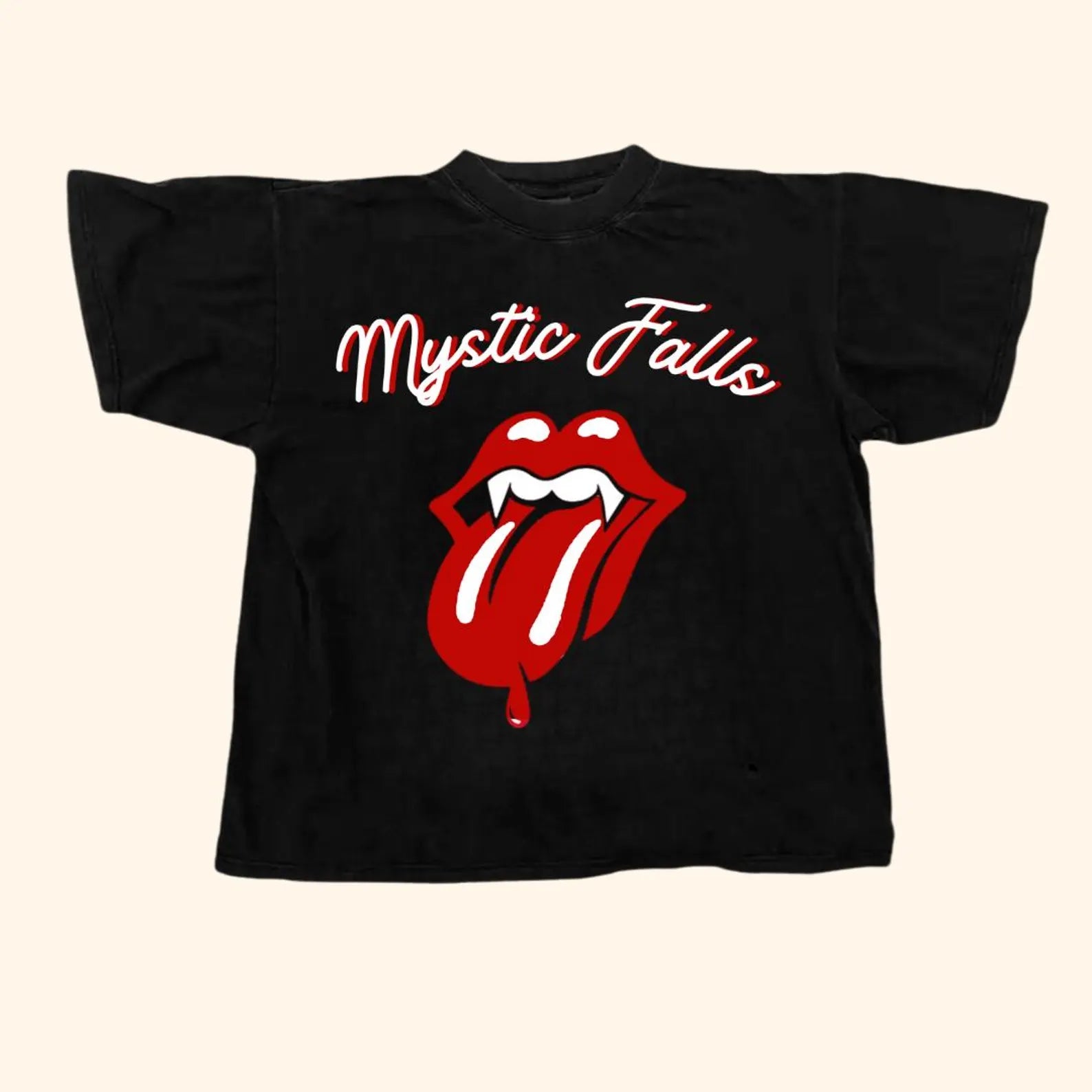 Mystic Falls Rolling Stones *TVD* Tee