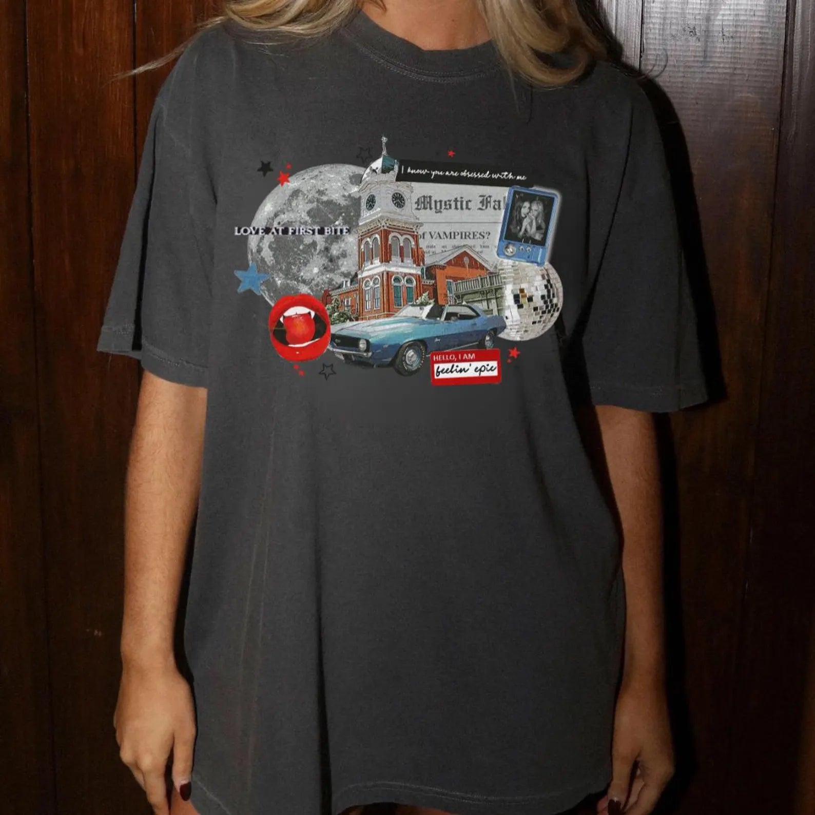 Mystic Falls Collage *TVD* Tee