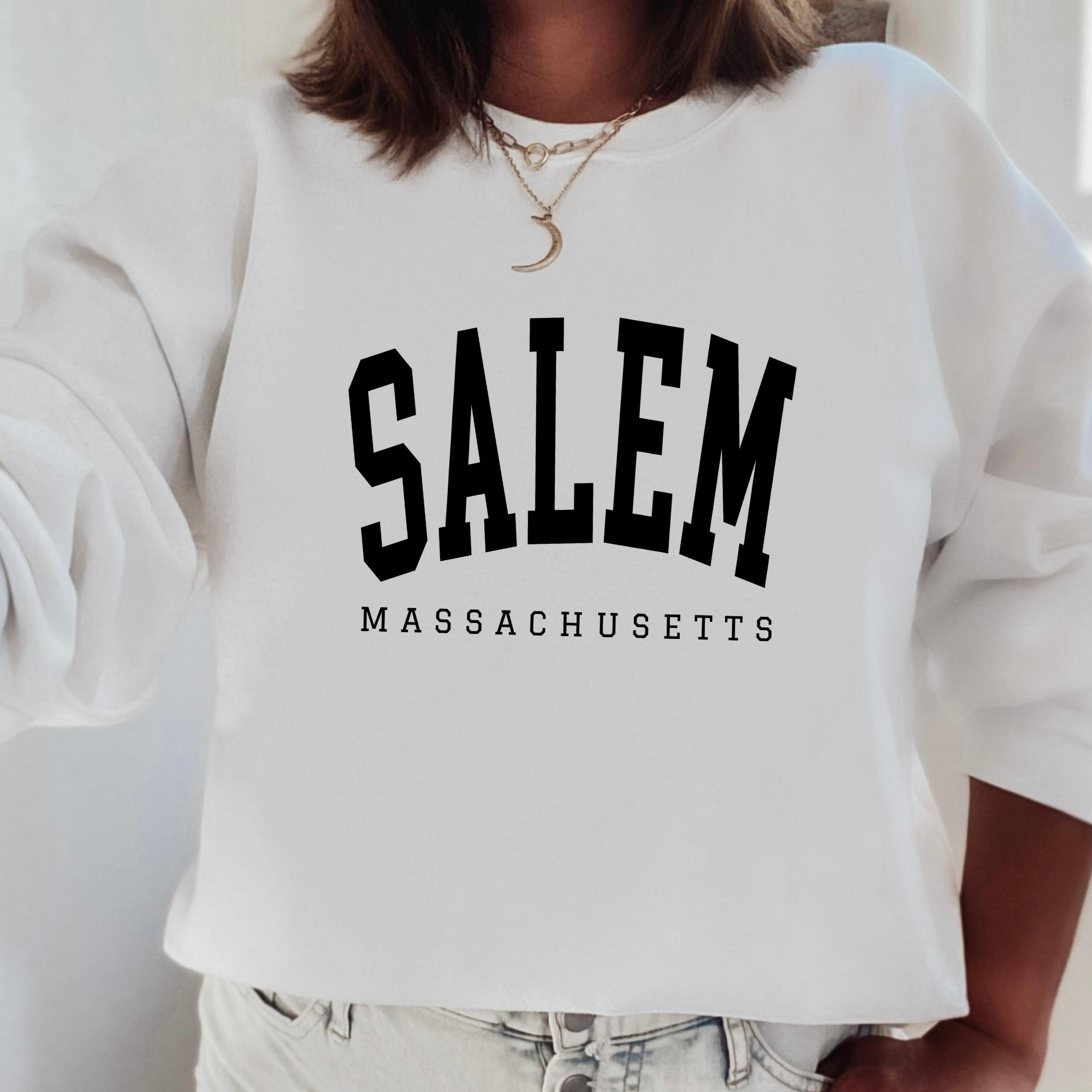 Salem Sportswear Women's Sweatshirt - Grey - L