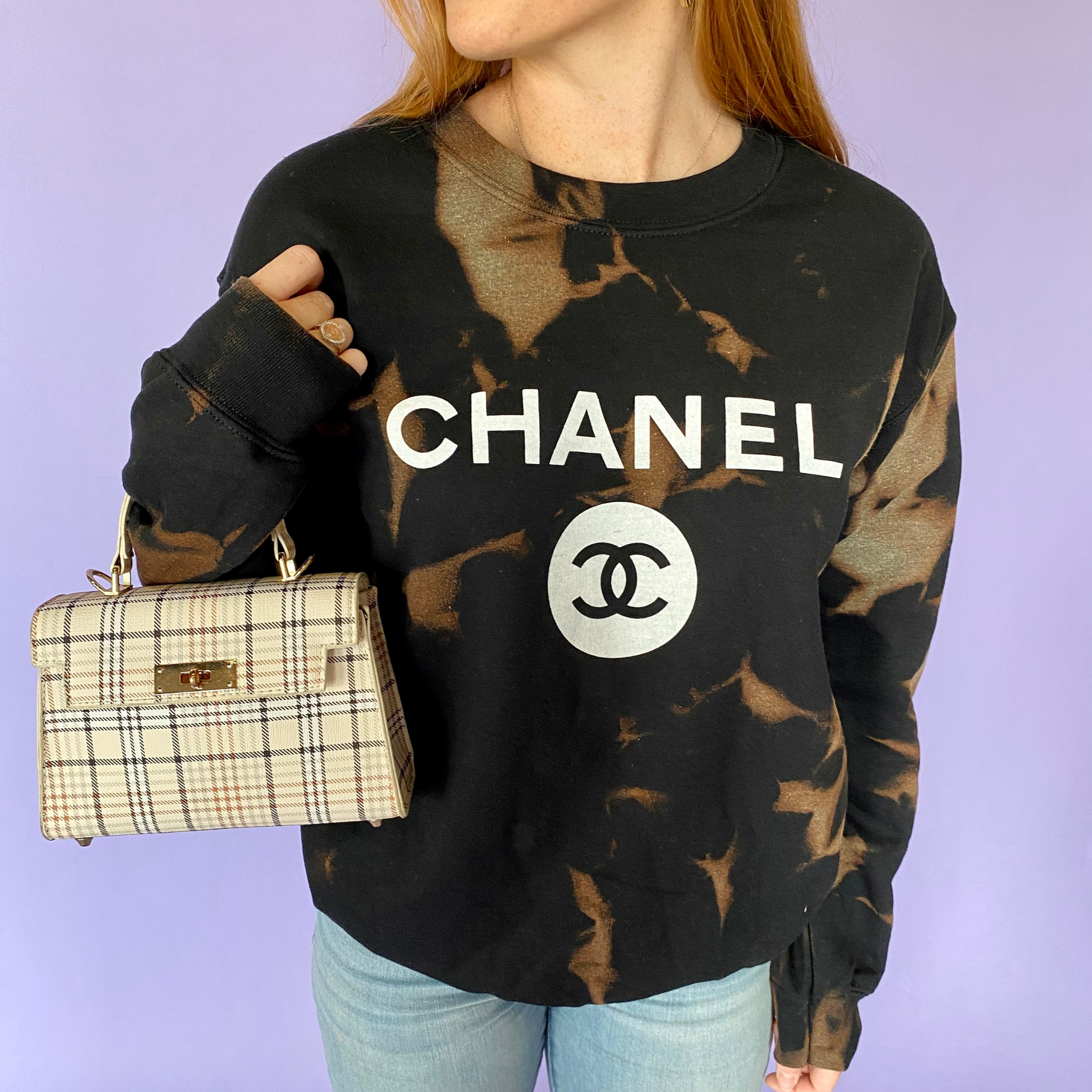 Chanel 2025 logo sweatshirt
