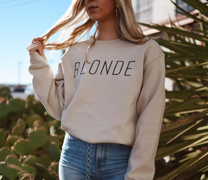 Blonde Sweatshirt