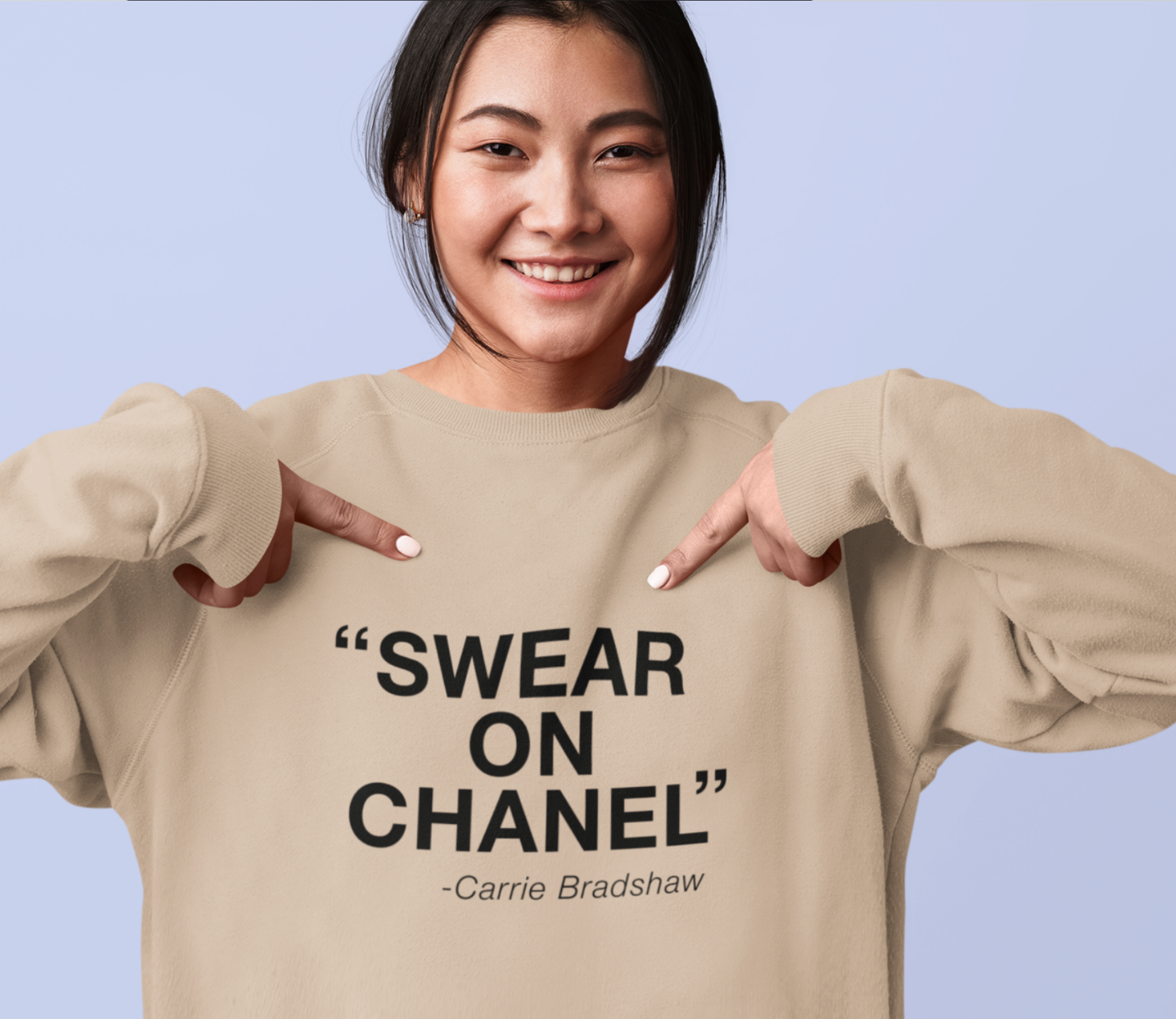 Chanel sweatshirt hot sale
