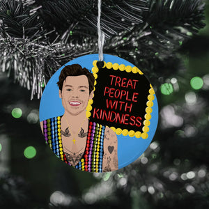 Treat People With Kindness *Harry Styles* Ornament