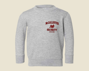 McCallister Security Home Alone Toddler Sweatshirt