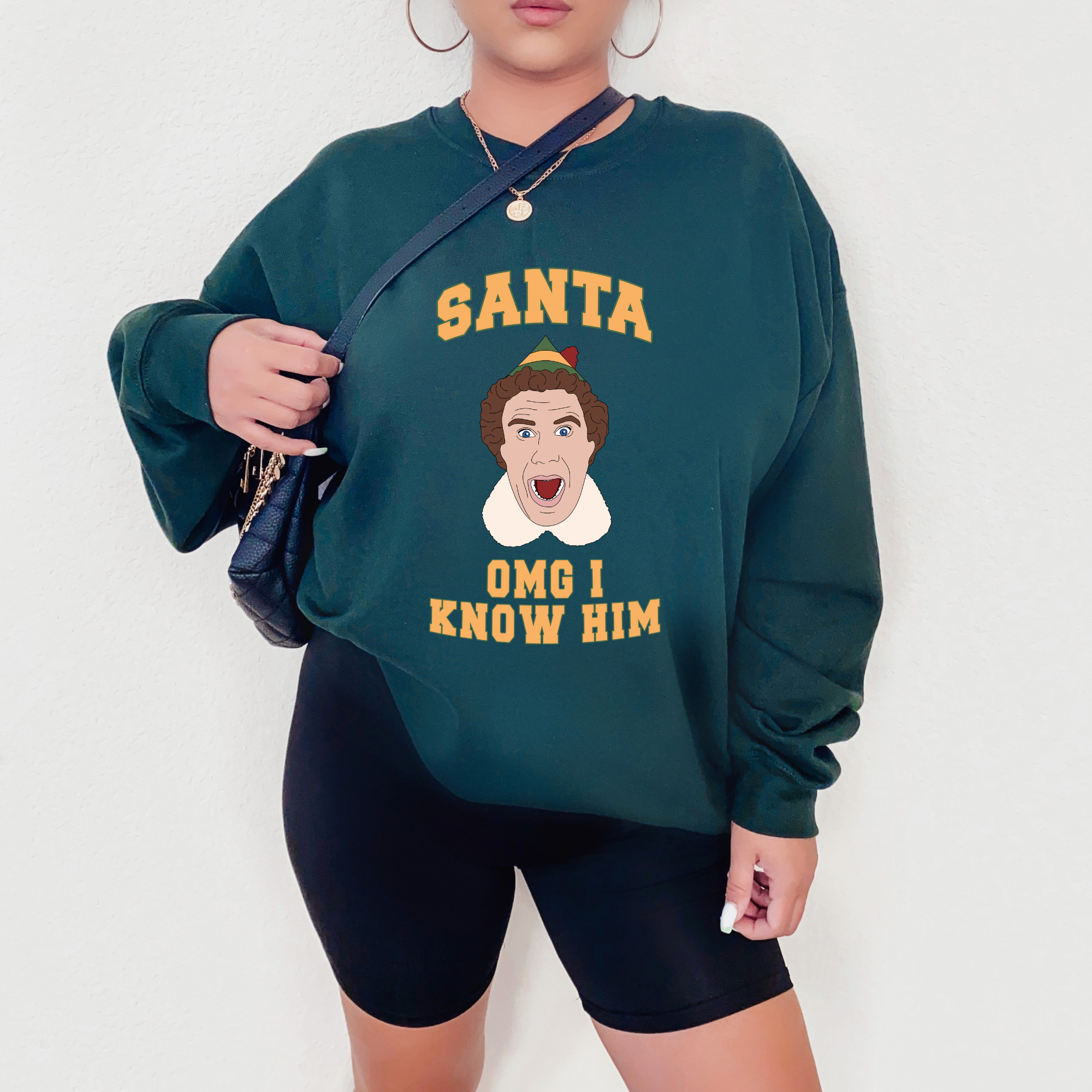 OMG SANTA *Elf* Sweatshirt